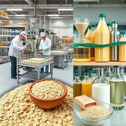 کاربرد جو دوسر پرک در صنایع مختلف غذایی و بهداشتی